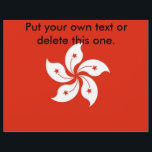 Flyer with Flag of Hong Kong<br><div class="desc">Advertise your events or services with our flyer featuring the flag of Hong Kong! This flyer is not just a means of communication; it’s a vibrant representation of Hong Kong’s cultural pride and identity. The design prominently displays the iconic Hong Kong flag, making it a unique and eye-catching way to...</div>