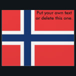 Flyer with Flag of Norway<br><div class="desc">Add a touch of Norwegian pride to your promotional materials with our exclusive flyer featuring the flag of Norway! Crafted with meticulous attention to detail, this flyer is more than just a marketing tool; it’s a celebration of Norway’s rich cultural heritage and stunning design. The eye-catching layout prominently displays the...</div>