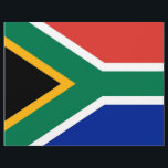 Flyer with Flag of South Africa<br><div class="desc">Promote your events or services with pride using our exclusive flyer featuring the flag of South Africa! Crafted with meticulous attention to detail, this flyer is not just a promotional tool; it’s a celebration of South Africa’s vibrant culture and heritage. The stylish design prominently displays the iconic South African flag,...</div>