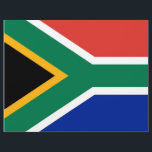 Flyer with Flag of South Africa<br><div class="desc">Promote your events or services with pride using our exclusive flyer featuring the flag of South Africa! Crafted with meticulous attention to detail, this flyer is not just a promotional tool; it’s a celebration of South Africa’s vibrant culture and heritage. The stylish design prominently displays the iconic South African flag,...</div>
