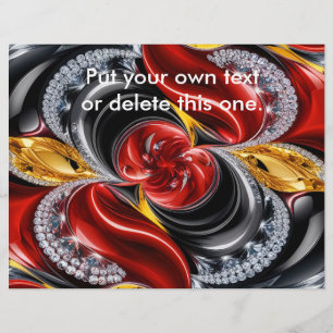 Flyer with German Colours Design