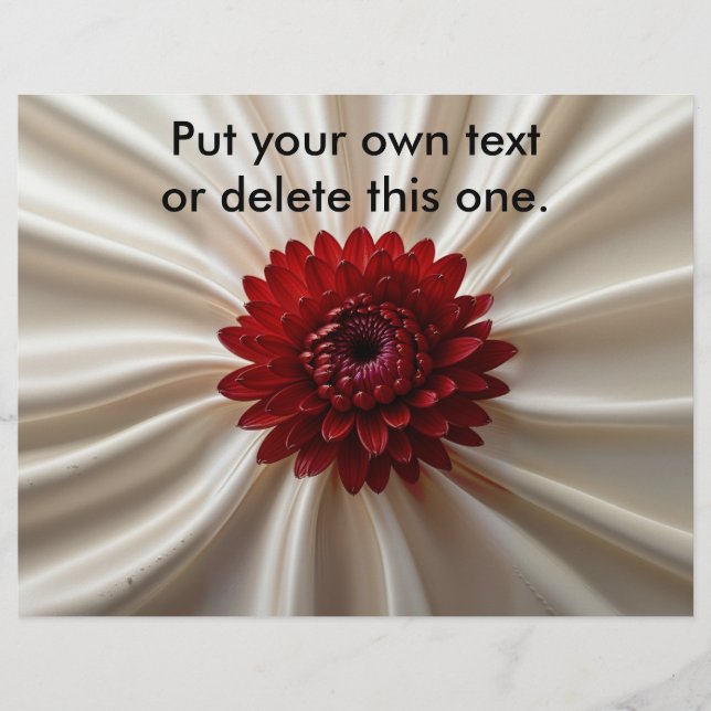 Flyer with Japanase Colours Design (Front)