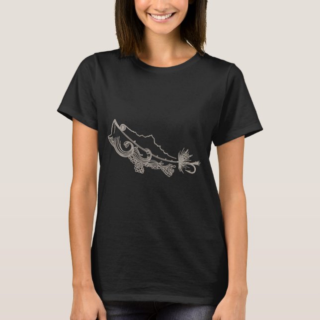 FlyFish-Bone T-Shirt (Front)