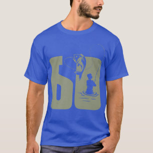 Flyfishing, hobby or professional angler 60 birthd T-Shirt