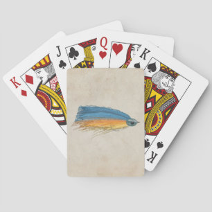 FlyFishing Lure Art Salmon Fly Lure Playing Cards