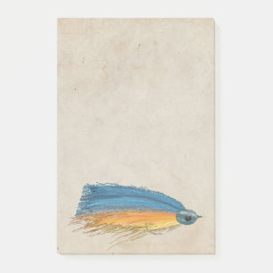 FlyFishing Lure Art Salmon Fly Lure Post-it Notes