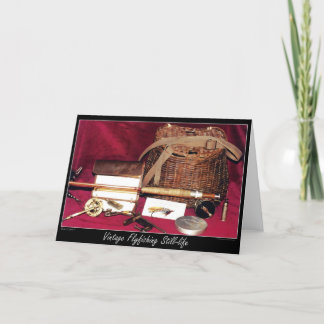 Flyfishing Still-life 04 Card