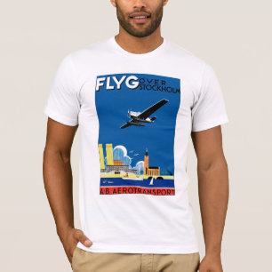 Flyg Over Stockholm T-Shirt