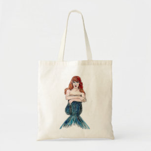 FlyGirl Mermaid Budget Tote Bag