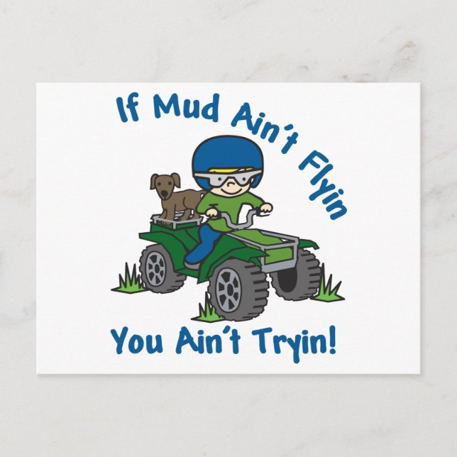 Flyin Mud Postcard (Front)