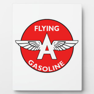 Flying A Gasoline flat version Plaque