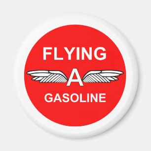 Flying A Gasoline Magnet