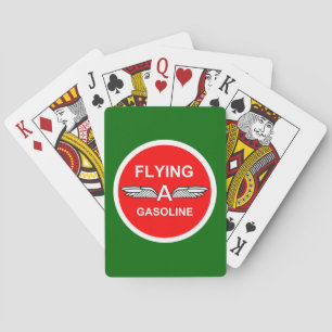 Flying A Gasoline Playing Cards