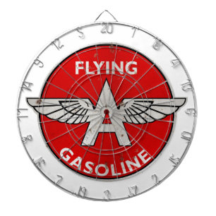 Flying A Gasoline rusted version Dartboard