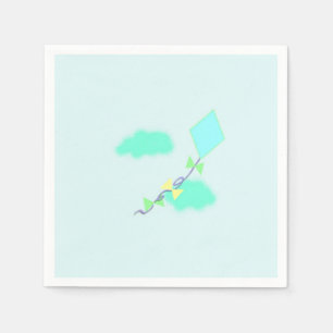 Flying a Kite Napkin