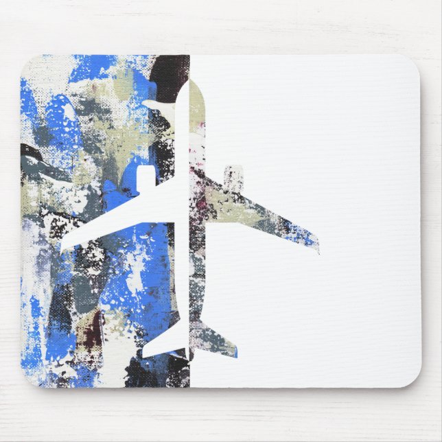 Flying Abstract by Michael Moffa Mouse Pad (Front)