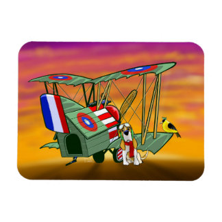 Flying ace magnet