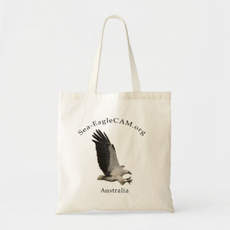 Flying Adult Sea-Eagle Tote Bag