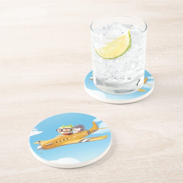 Flying Adventure with Dog Coaster (Side)