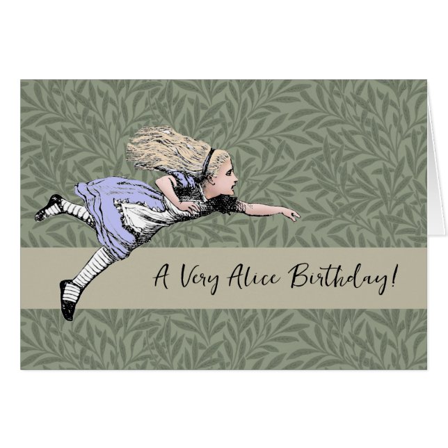 Flying Alice in Wonderland Looking Glass (Front Horizontal)