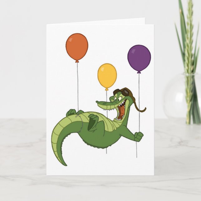 Flying Alligator Card (Front)