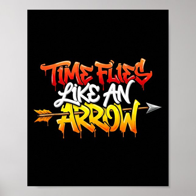 Flying Arrow Speech Costume for Time Speed Poster (Front)