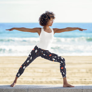 flying astronaut leggings