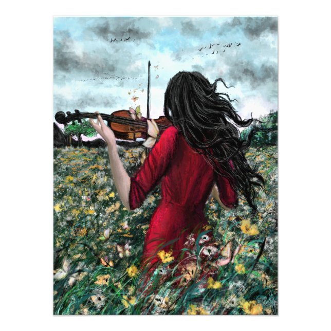 Flying Away Summer Sonata Photo Print (Front)