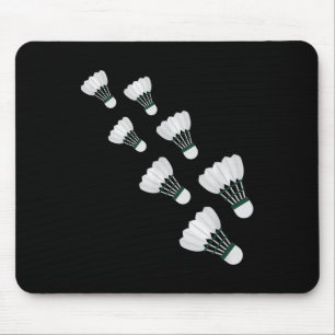 Flying Badminton Shuttles  Mouse Pad