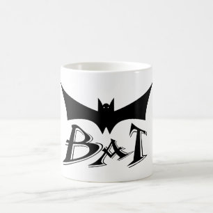 Flying bat coffee mug