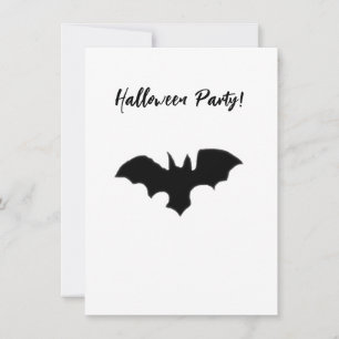 Flying Bat Invitation