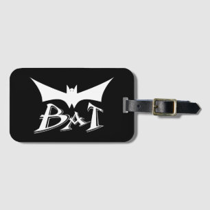 Flying bat luggage tag