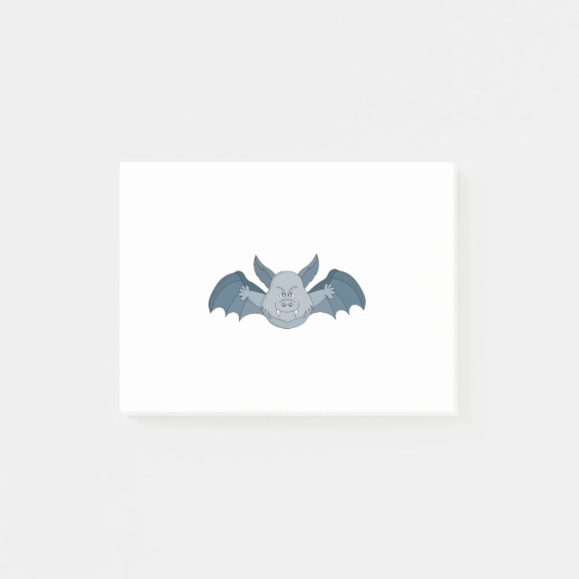 Flying Bat Post-it Notes (Front)