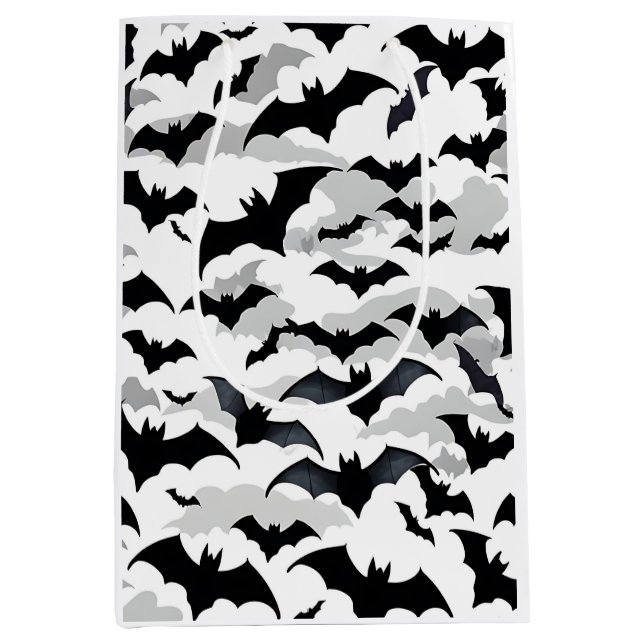 Flying Bats Medium Gift Bag (Front)