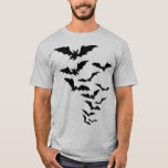 Flying Bats T-Shirt<br><div class="desc">Flying bats tshirt</div>