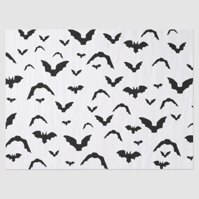 Flying Bats Tissue Paper (Front)