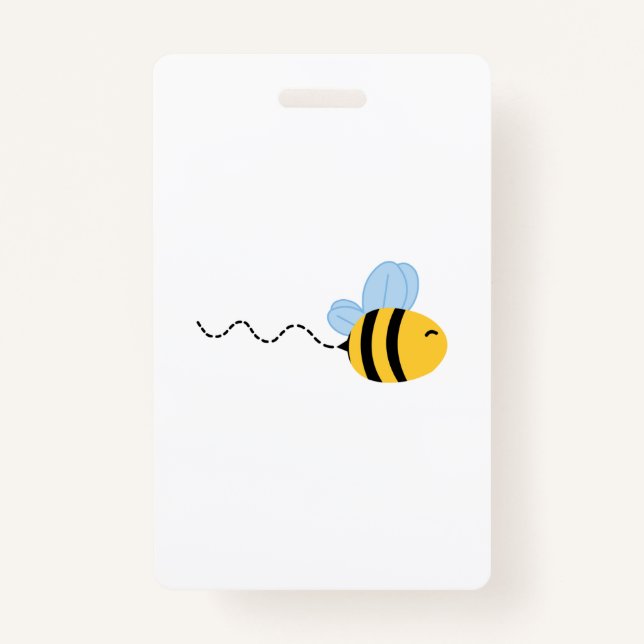 Flying Bee ID Badge (Front)