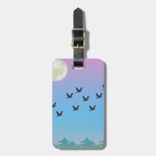 Flying Birds Luggage Tag