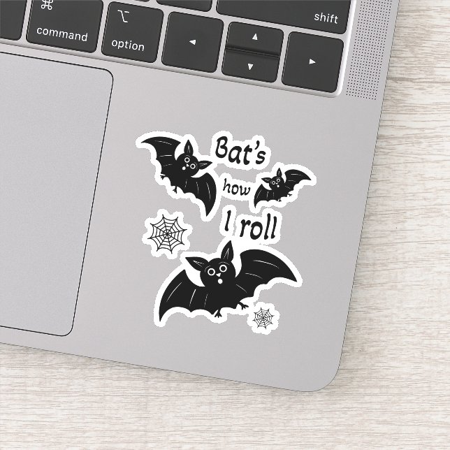 Flying black bats (Detail)