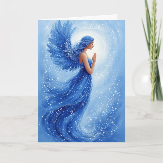 Flying Blue Angel  Card (Front)