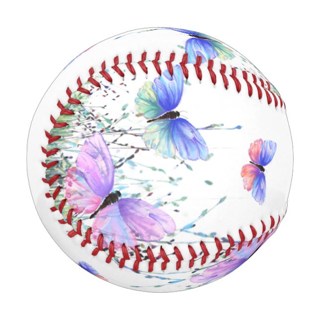 Flying Butterflies Baseball (Front Left)