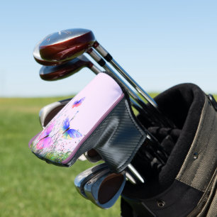 Flying Butterflies Golf Head Cover