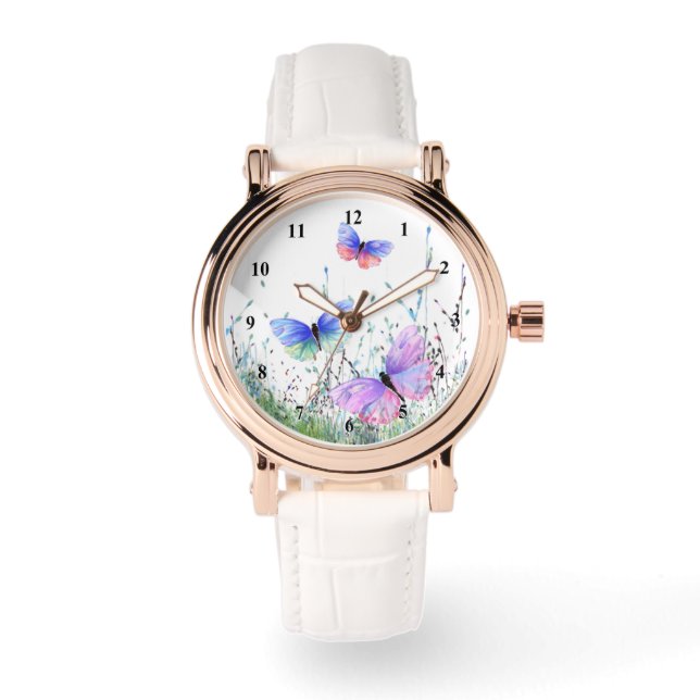 Flying Butterflies Watch (Front)