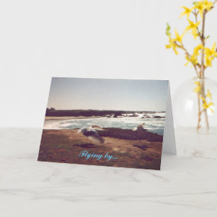 Flying By Father's Day Card