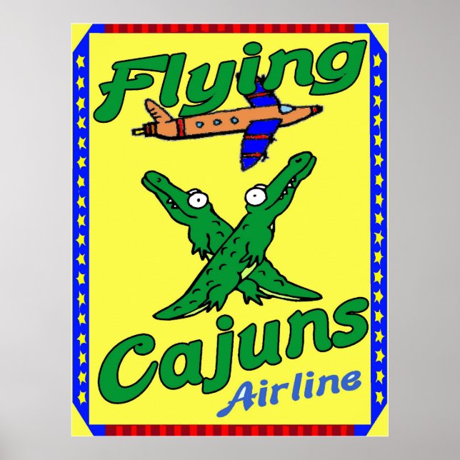Flying Cajuns Poster (Front)