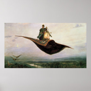 Flying Carpet Poster
