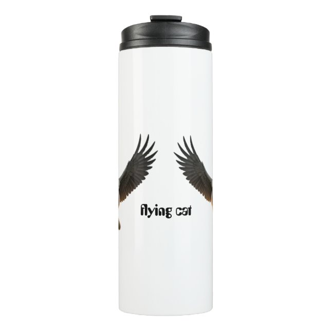  Flying Cat Travel Mug (Front)