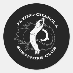 Flying-Chancla Survivors-Club Classic Round Sticker