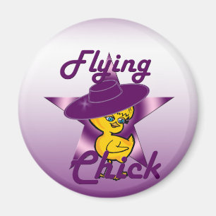 Flying Chick #9 Magnet