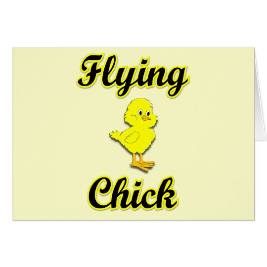 Flying Chick Card